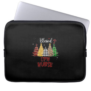 Nurse Gift Blessed LPN Nurse Laptop Sleeve