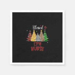 Nurse Gift Blessed LPN Nurse Napkin