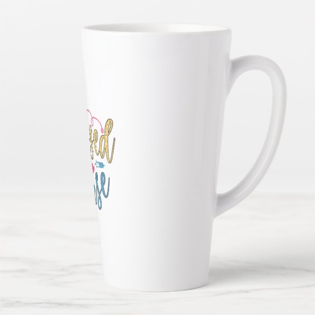 Nurse Gift | Blessed Nurse Latte Mug (Right)