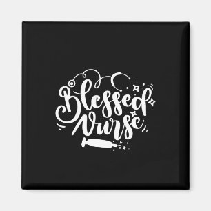 Nurse Gift Blessed Nurse Magnet