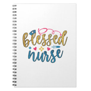 Nurse Gift Blessed Nurse Notebook