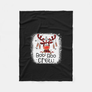 Nurse Gift Boo Boo Crew Fleece Blanket