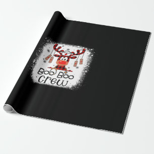 Nurse Gift   Boo Boo Crew Wrapping Paper