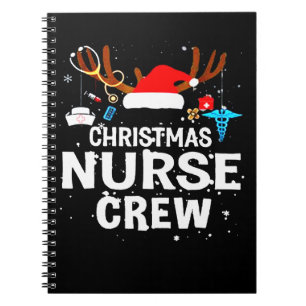Nurse Gift Christmas Nurse Crew Gift Lover Notebook