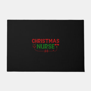 Nurse Gift Christmas Nurse Doormat