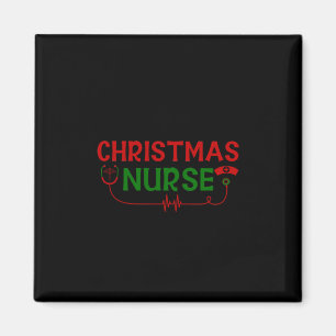Nurse Gift Christmas Nurse Magnet