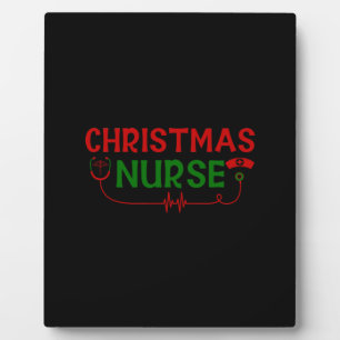 Nurse Gift Christmas Nurse Plaque
