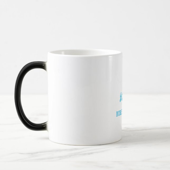 Nurse Gift | Coffee Scrubes And Rubber Gloves Magic Mug (Left)
