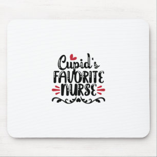 Nurse Gift Cupid's Favourite Nurse Mouse Mat