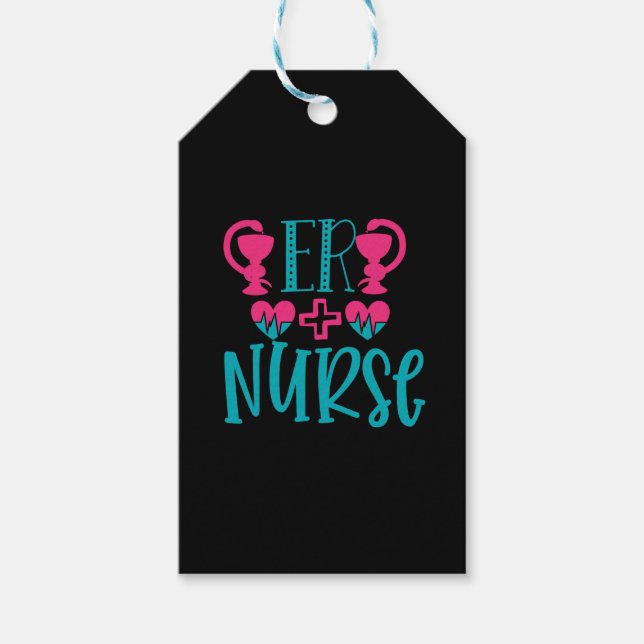 Nurse Gift Er Nurse Tags (Front)