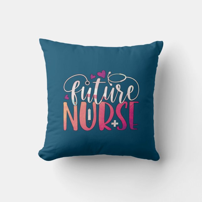 Nurse Gift | Future Nurse Cushion (Front)