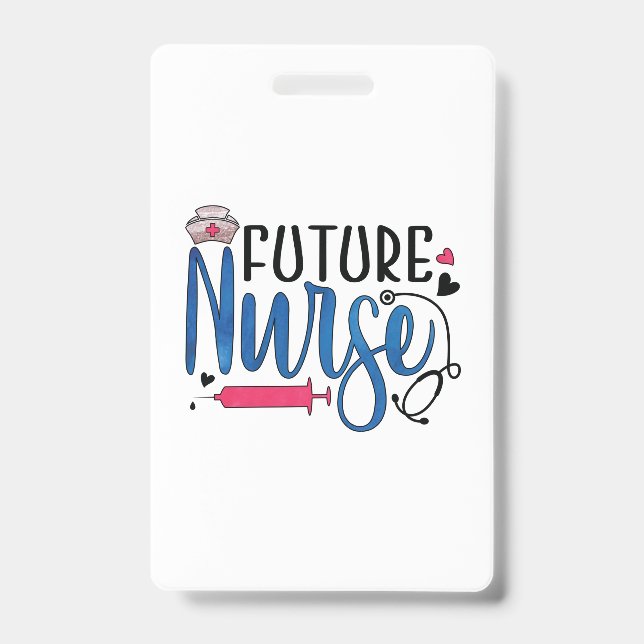 Nurse Gift | Future Nurse ID Badge (Front)