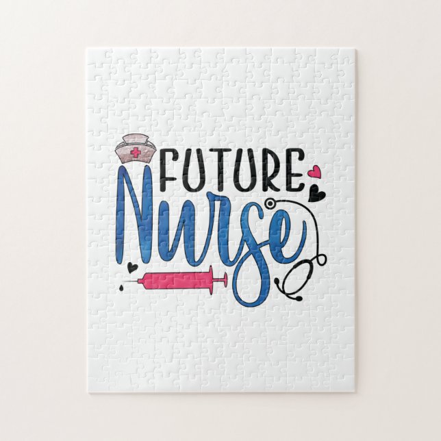 Nurse Gift | Future Nurse Jigsaw Puzzle (Vertical)