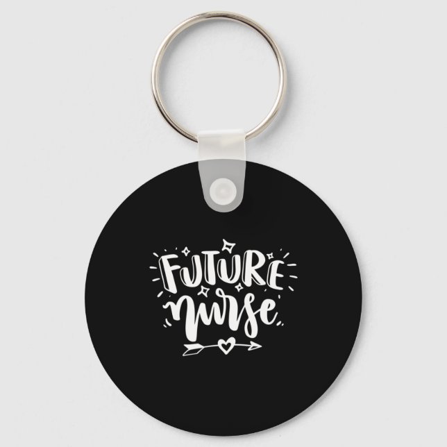 Nurse Gift | Future Nurse Key Ring (Front)