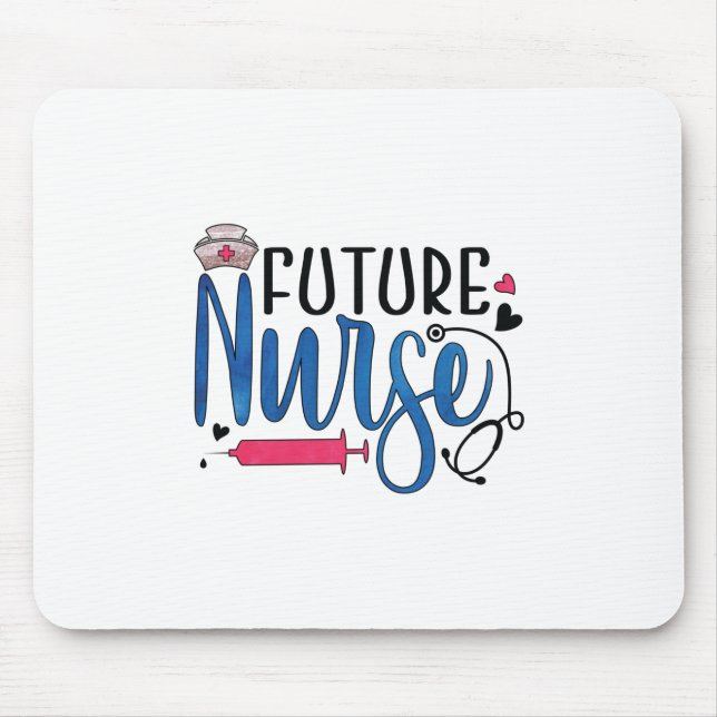 Nurse Gift | Future Nurse Mouse Mat (Front)