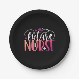 Nurse Gift Future Nurse Paper Plate