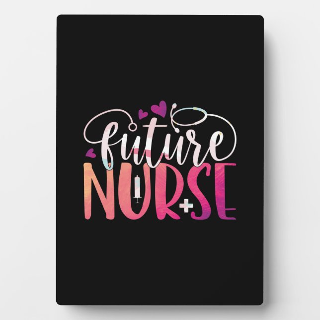 Nurse Gift | Future Nurse Plaque (Front)