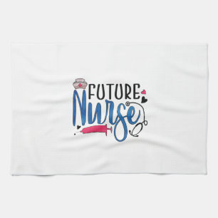 Nurse Gift Future Nurse Tea Towel