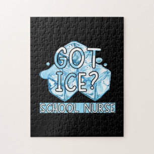 Nurse Gift   Got Ice School Nurse Jigsaw Puzzle