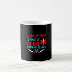 Nurse Gift I Am A Mum And A Nurse Coffee Mug
