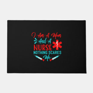 Nurse Gift I Am A Mum And A Nurse Doormat