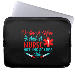 Nurse Gift I Am A Mum And A Nurse Laptop Sleeve