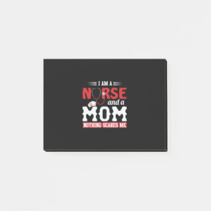 Nurse Gift I Am A Nurse And A Mom Post-it Notes