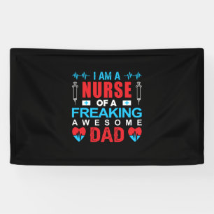 Nurse Gift I Am A Nurse Of A Freaking Banner