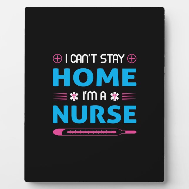 Nurse Gift | I Am A Nurse Plaque (Front)