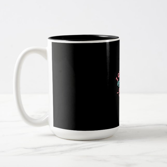 Nurse Gift | I Am In Nursing School Two-Tone Coffee Mug (Left)
