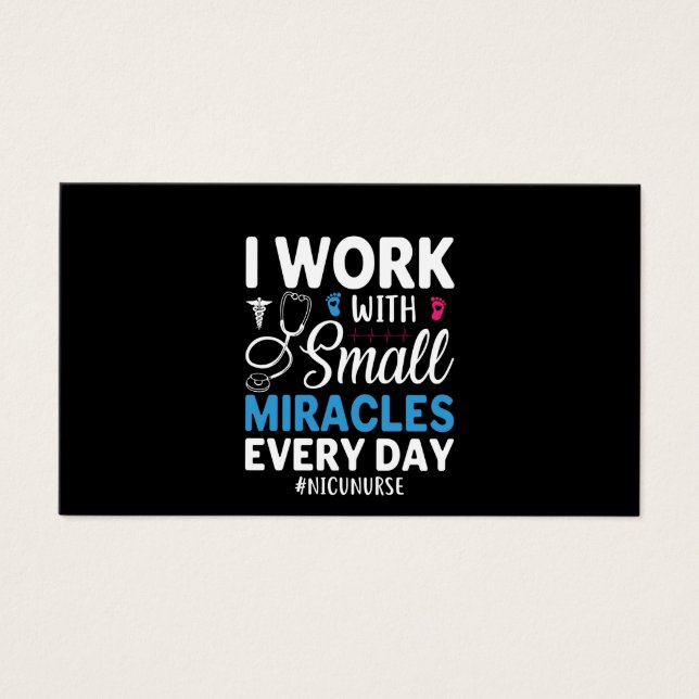 Nurse Gift I Work With Small (Front)