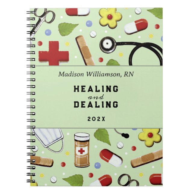 Nurse Gift Ideas Notebook (Front)