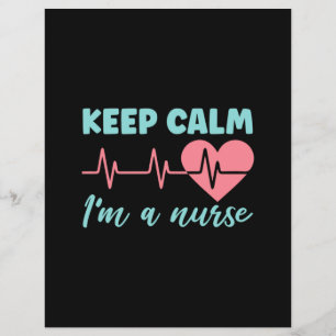 Nurse Gift Keep Calm I Am A Nurse