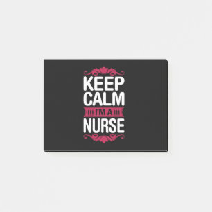 Nurse Gift Keep Calm I Am A Nurse Post-it Notes