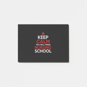 Nurse Gift Keep Calm You Will Finish Post-it Notes