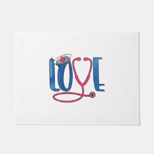 Nurse Gift Love Doormat