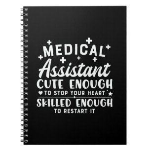 Nurse Gift Medical Assistant Cute Enough Notebook