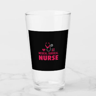Nurse Gift Medical Surgical Nurse Glass