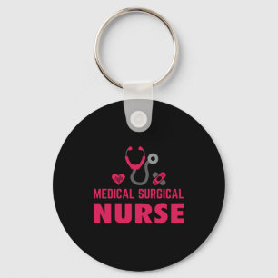 Nurse Gift Medical Surgical Nurse Key Ring