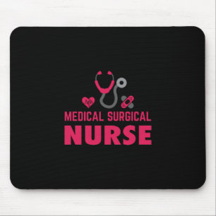 Nurse Gift Medical Surgical Nurse Mouse Mat