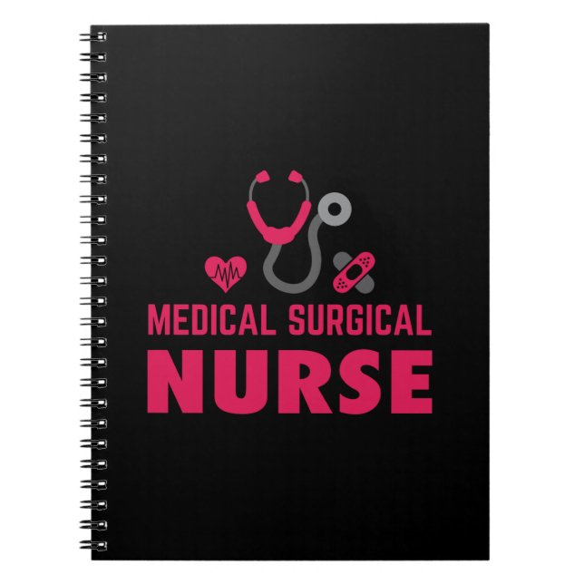 Nurse Gift | Medical Surgical Nurse Notebook (Front)