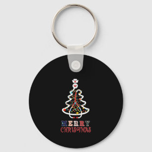 Nurse Gift Mery Christmas Key Ring