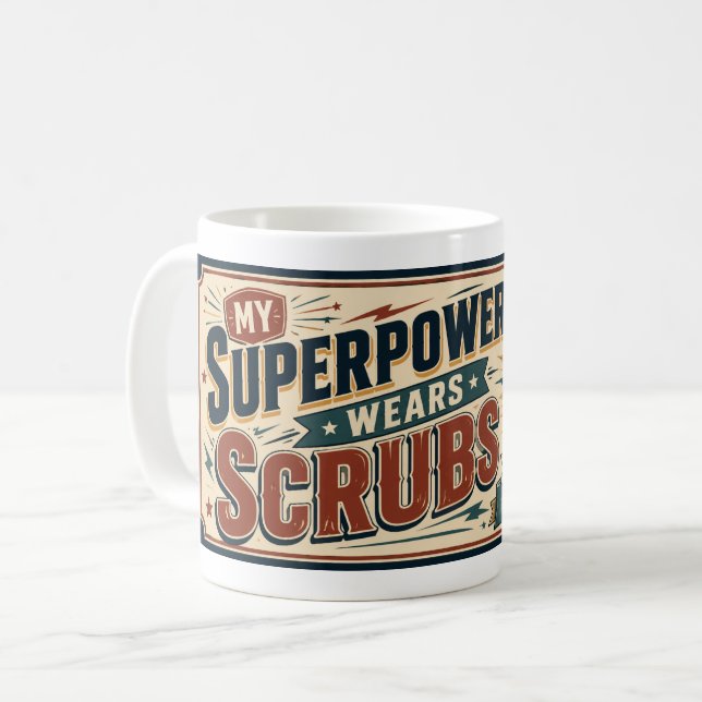 Nurse Gift Mug for RNs-Nurses Funny Meme (Front Left)