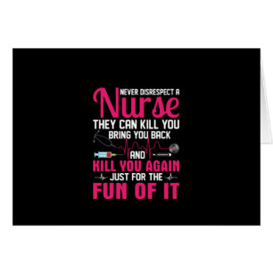 Nurse Gift Never Disrespect A Nurse