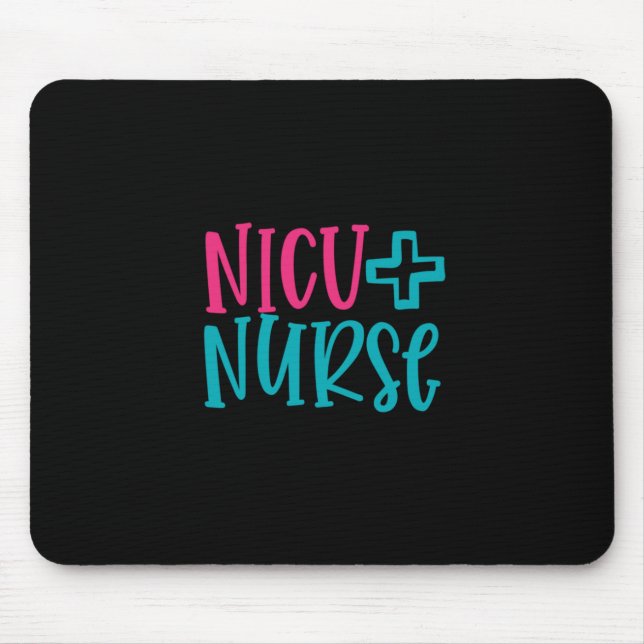 Nurse Gift | NICU Nurse Mouse Mat (Front)