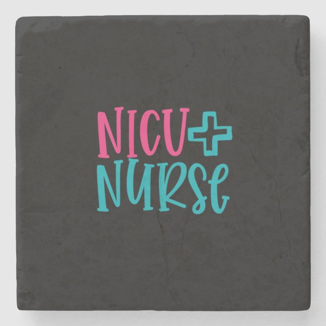 Nurse Gift | NICU Nurse Stone Coaster (Front)