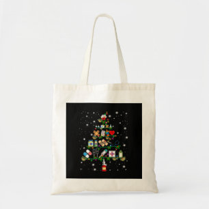 Nurse Gift   Nurse Apparatus Christmas Tree Tote Bag