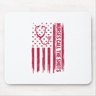 Nurse Gift Nurse Call The Shots Mouse Mat