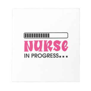 Nurse Gift Nurse In Progress Notepad