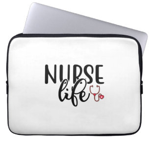 Nurse Gift Nurse Life Laptop Sleeve